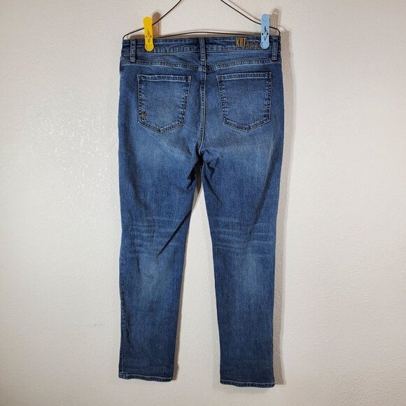 Kut From the Kloth Katy Boyfriend Womens Size 8 Mid-Rise Blue Denim Jeans - Picture 13 of 16